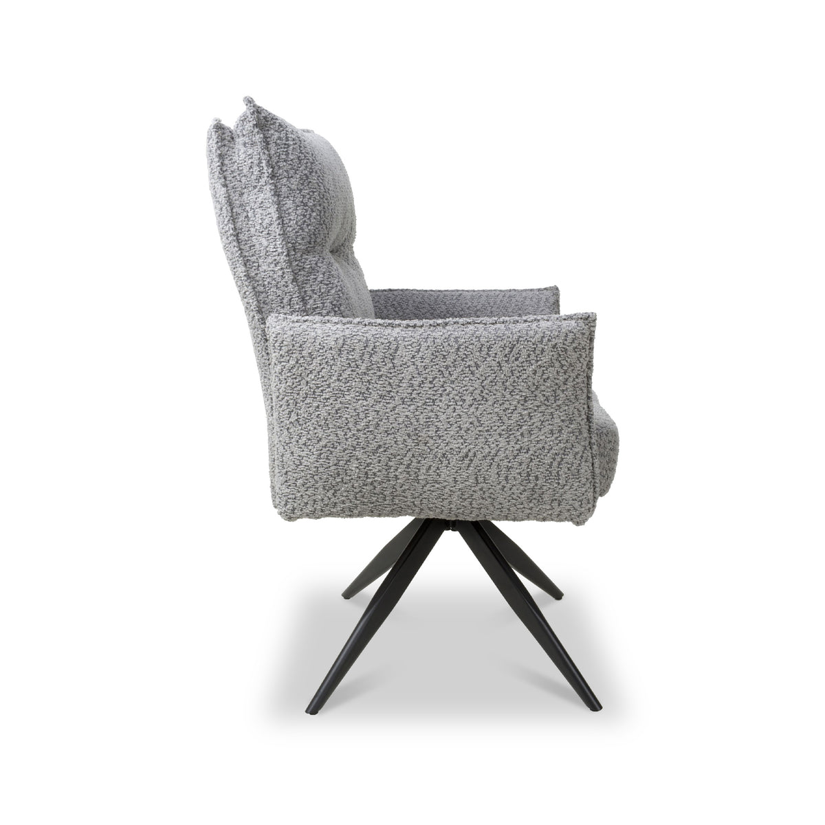 Morlie Swivel Chair Grey from Roseland Furniture