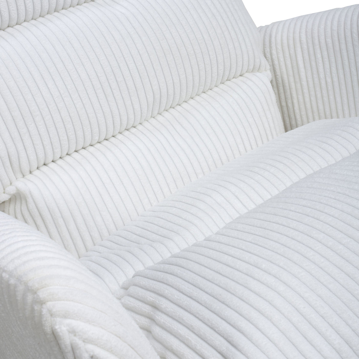 Cassey Corduroy Swivel Chair from Roseland Furniture