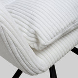 Cassey Corduroy Swivel Chair from Roseland Furniture