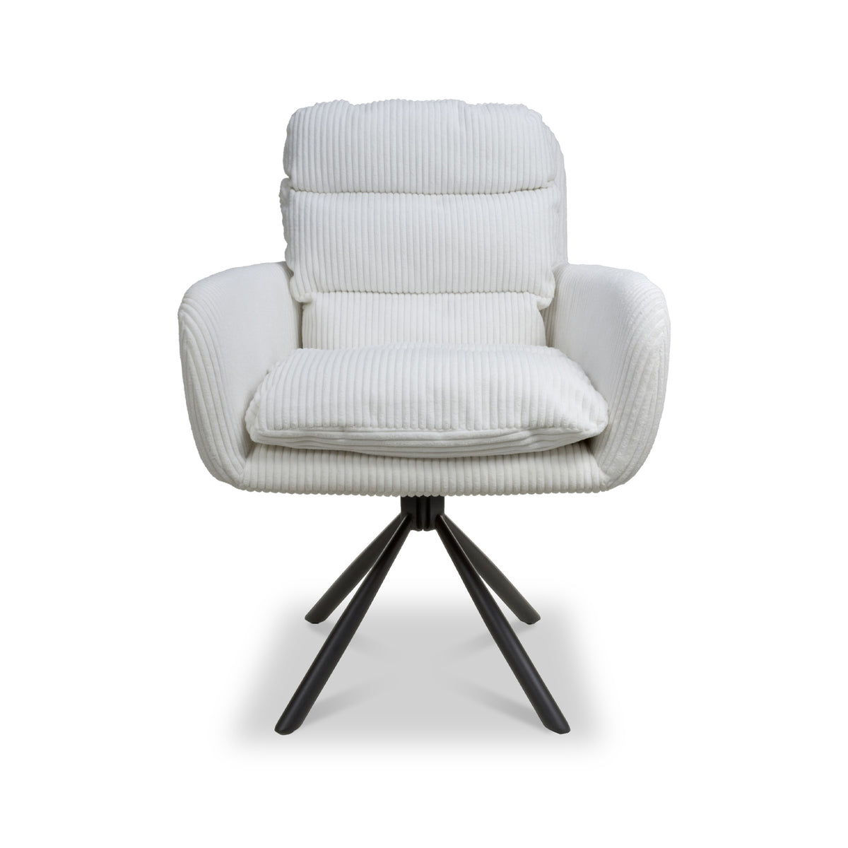 Cassey Corduroy Swivel Chair from Roseland Furniture
