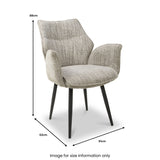 Pralie Swivel Chair Green from Roseland Furniture