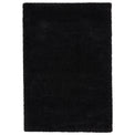 Roswell Black Stain Resistant Shaggy Rug from Roseland Furniture