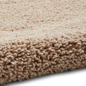 Roswell Camel Stain Resistant Shaggy Rug