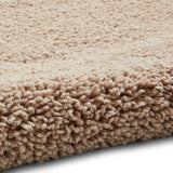 Roswell Camel Stain Resistant Shaggy Rug