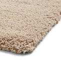 Roswell Camel Stain Resistant Shaggy Rug