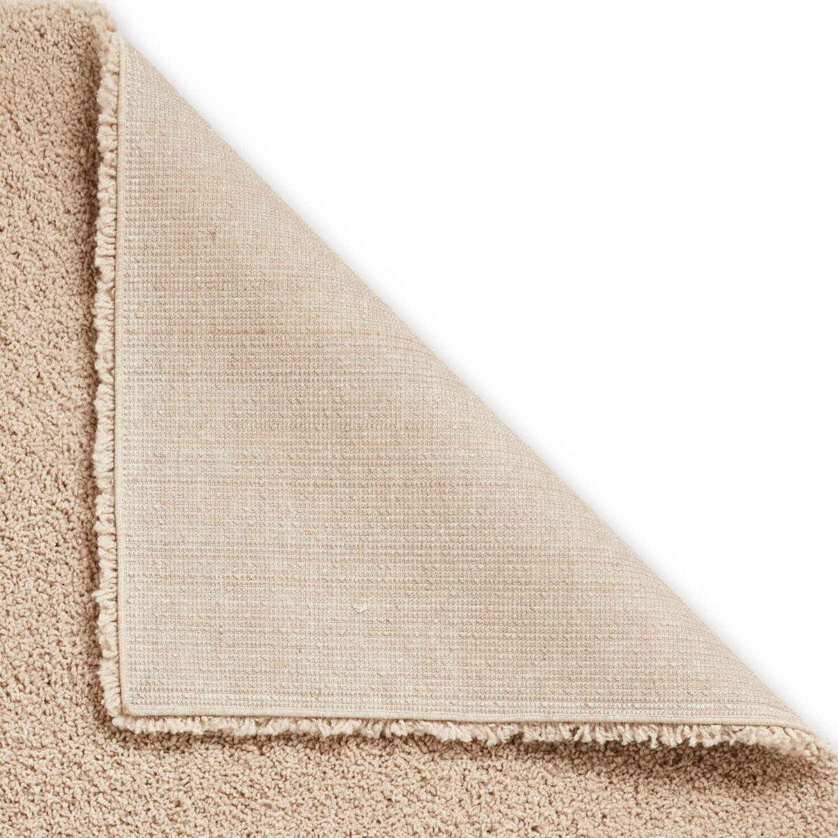 Roswell Camel Stain Resistant Shaggy Rug