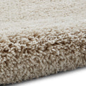 Roswell Cream Stain Resistant Shaggy Rug 