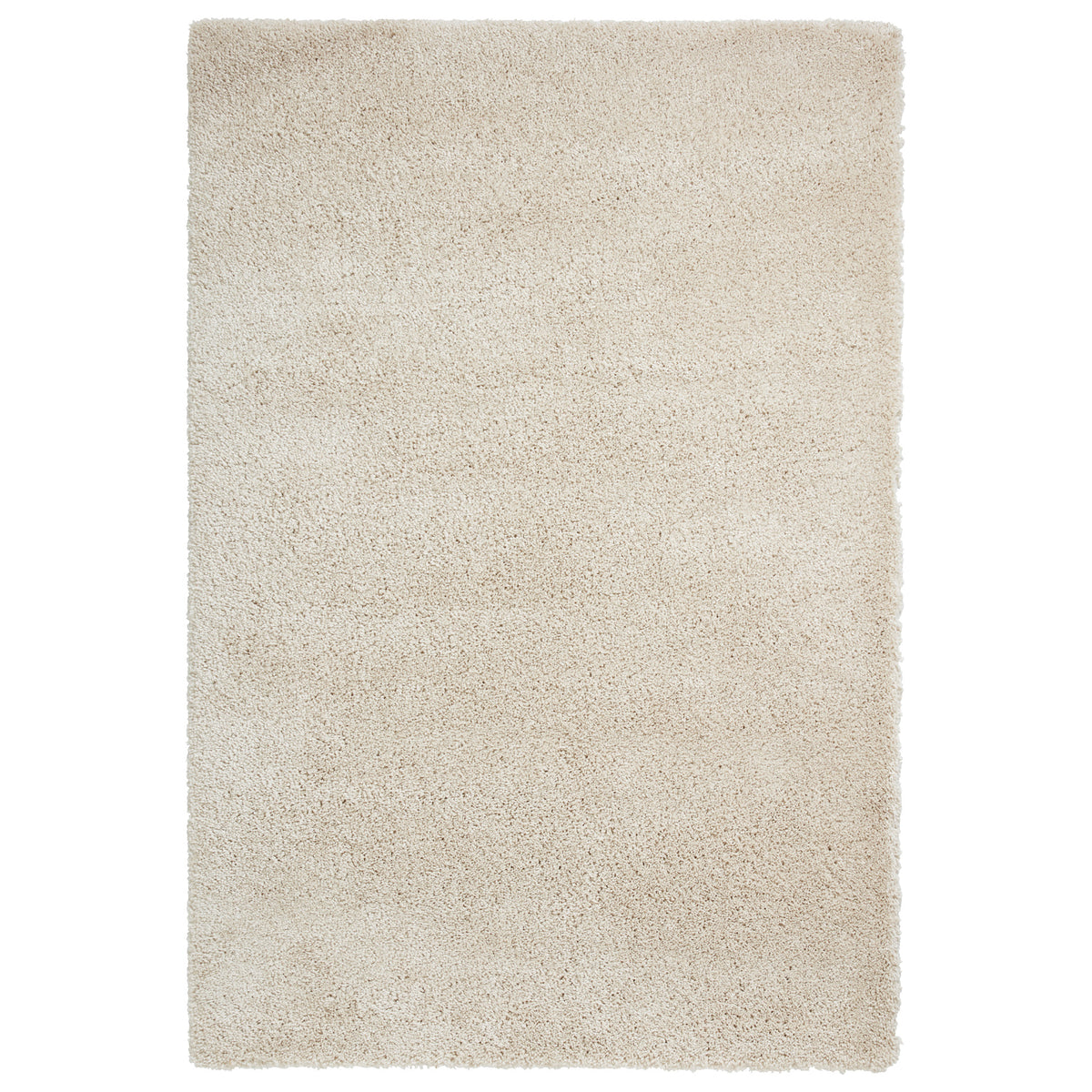 Roswell Cream Stain Resistant Shaggy Rug from Roseland Furniture