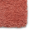 Roswell Pastel Peach Stain Resistant Shaggy Rug 