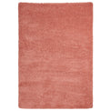 Roswell Pastel Peach Stain Resistant Shaggy Rug from Roseland Furniture