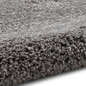 Roswell Pebble Grey Stain Resistant Shaggy Rug 