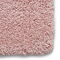 Roswell Pastel Pink Stain Resistant Shaggy Rug 