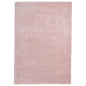Roswell Pastel Pink Stain Resistant Shaggy Rug from Roseland Furniture