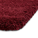 Roswell Ruby Red Stain Resistant Shaggy Rug 