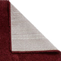 Roswell Ruby Red Stain Resistant Shaggy Rug 