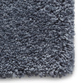 Roswell Slate Grey Stain Resistant Shaggy Rug 