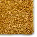 Roswell Yellow Stain Resistant Shaggy Rug 
