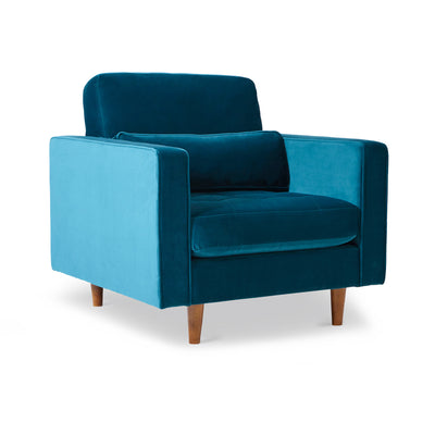 Skye Velvet Armchair