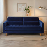Skye 3 Seat Sofa Midnight Blue from Roseland Furniture