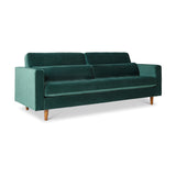 Skye 4 Seat Sofa Bottle Green from Roseland Furniture