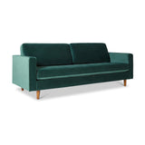 Skye 4 Seat Sofa Bottle Green from Roseland Furniture