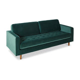 Skye 4 Seat Sofa Bottle Green from Roseland Furniture