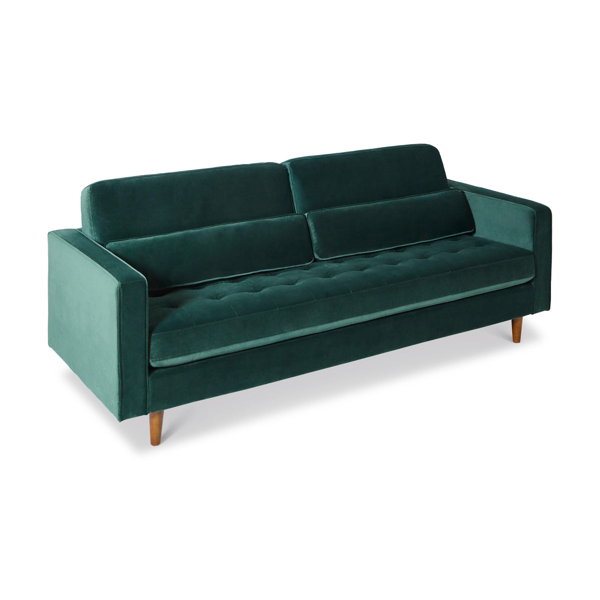 Skye 4 Seat Sofa Bottle Green from Roseland Furniture