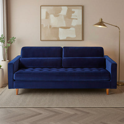 Skye Velvet 4 Seater Sofa