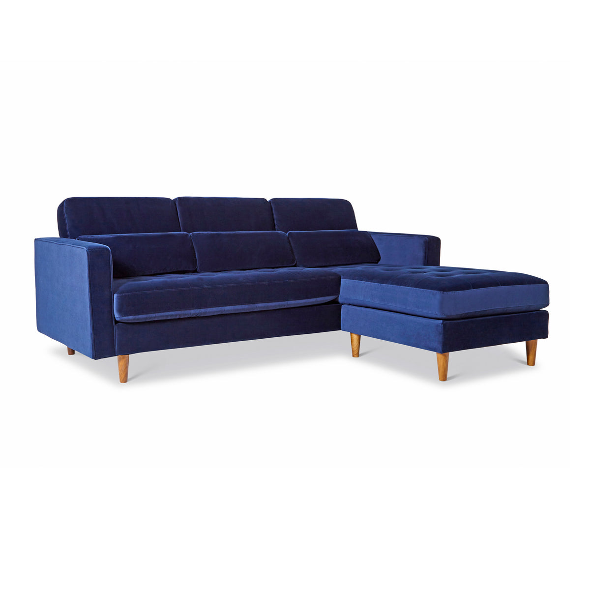 Skye Chaise Midnight Blue from Roseland Furniture