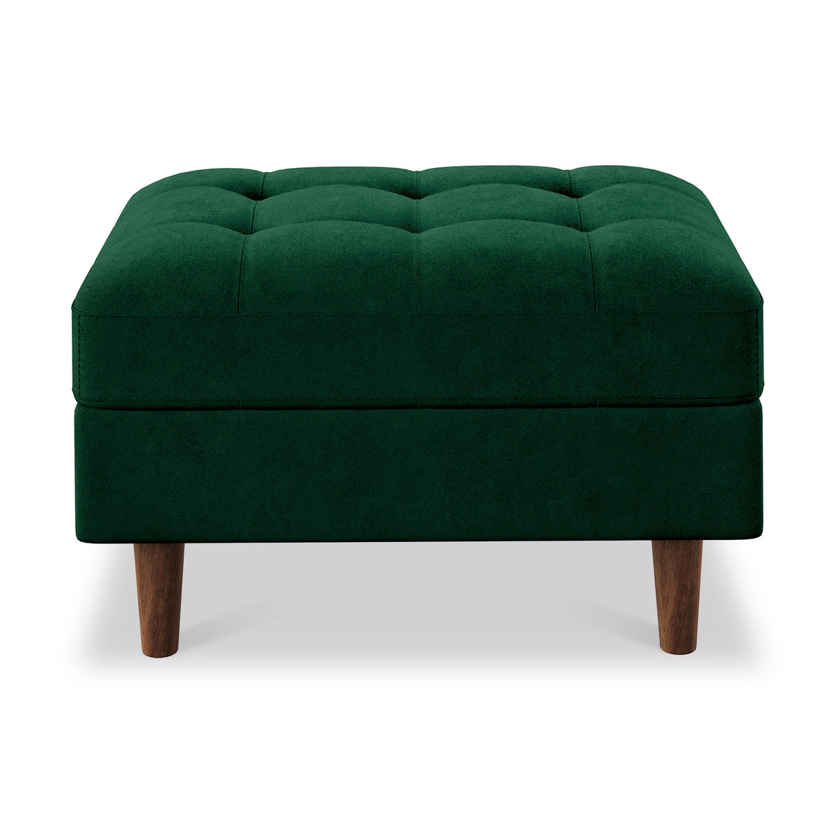 Skye Velvet Storage Footstool - Main Image