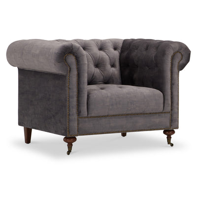 Stanhope Velvet Armchair