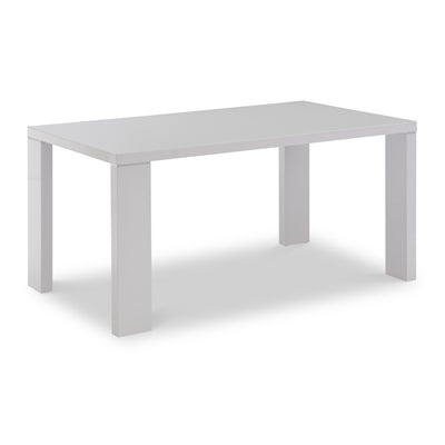 Jackson White Gloss Rectangular Dining Table