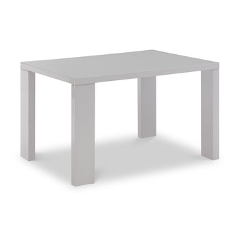 Jackson White Gloss Rectangular Dining Table