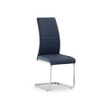 Jackson Blue Faux Leather Dining Chair from Roseland Furniture