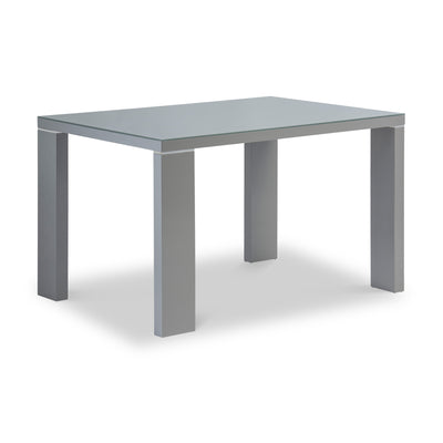 Jackson Grey Gloss Rectangular Dining Table