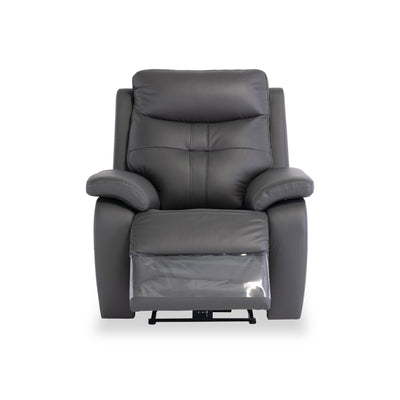 Talbot Leather Electric Reclining Armchair