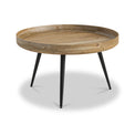 Boa Mango 60cm Natural Coffee Table from Roseland Furniture