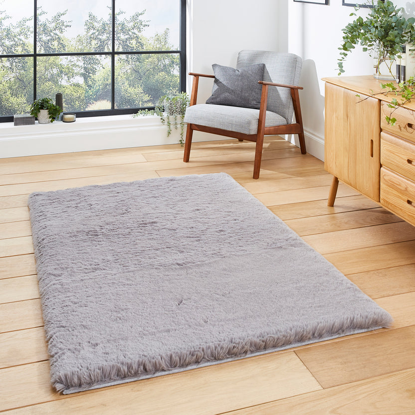 Dorset Hand Tufted Super Teddy Rectangular Rug for Living Room or ...