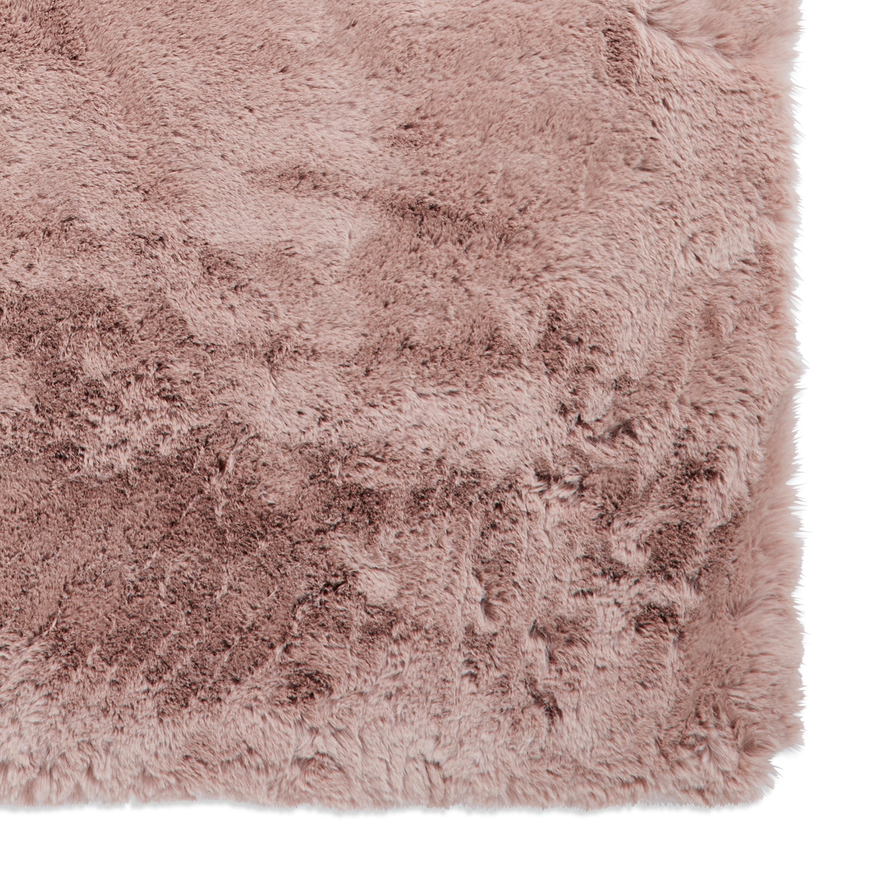 Dorset Rose Pink Hand Tufted Super Teddy Rug