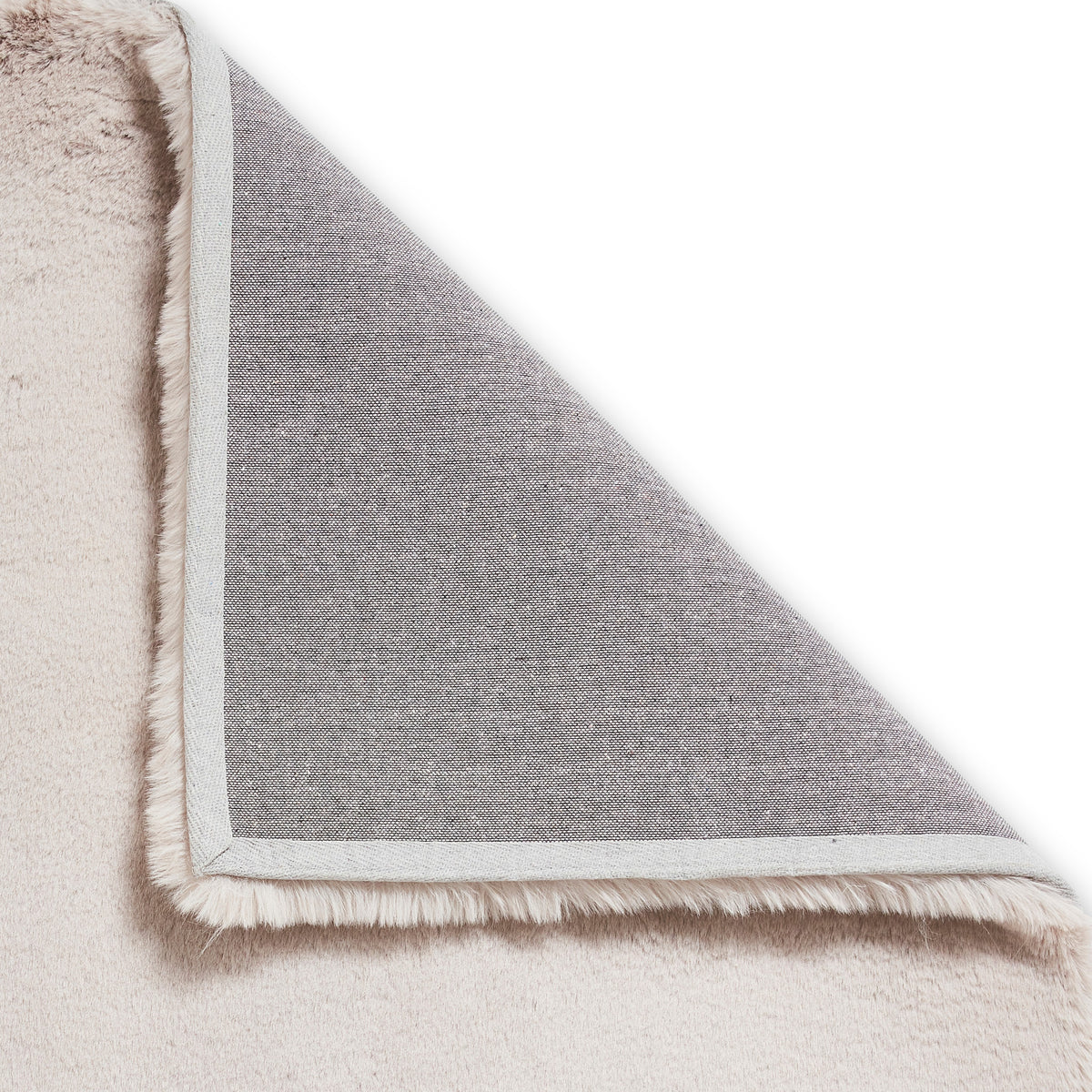 Dorset Silver Hand Tufted Super Teddy Rug