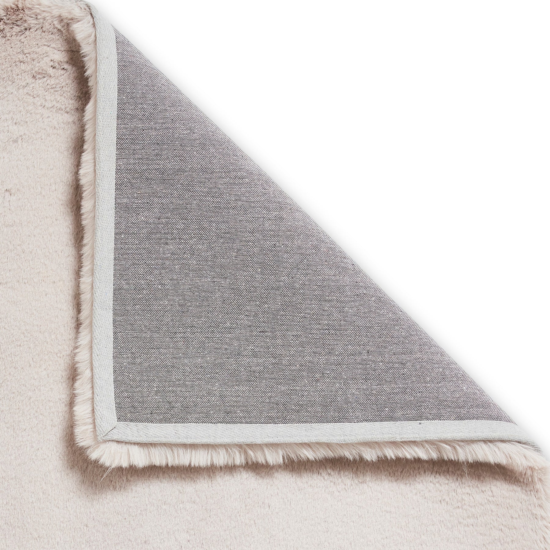 Dorset Silver Hand Tufted Super Teddy Rug