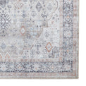 Lincoln Beige Distressed Medallion Rug 