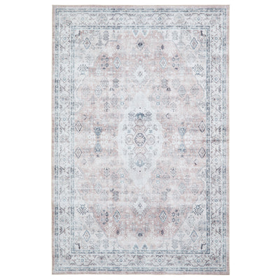 Lincoln Distressed Medallion Rug