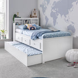 Knowle White Guest Bed with Trundle