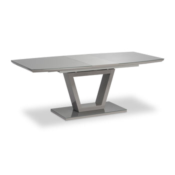 Marco Grey Gloss Extending Dining Table
