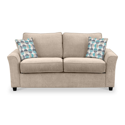 Abbott Faux Linen 2 Seater Sofa Bed