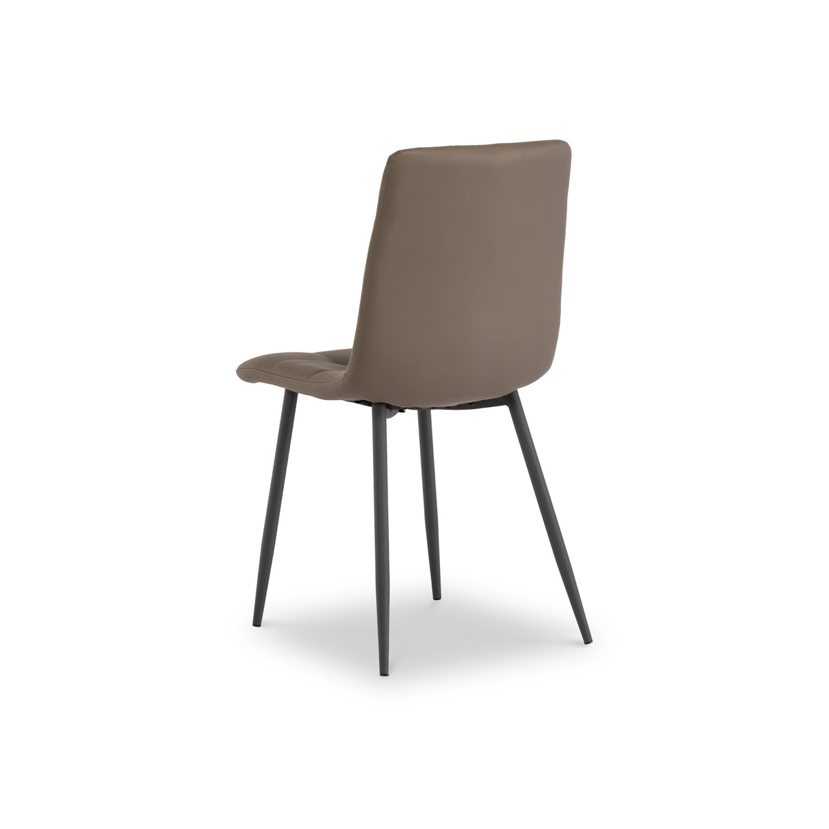  Alis Light Taupe Faux Leather Dining Chair from Roseland Furniture