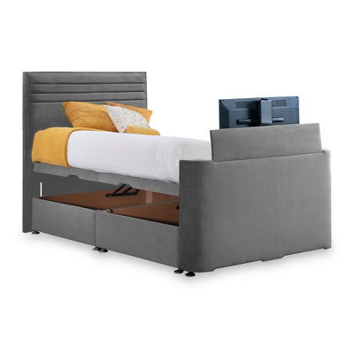 Ryton Velvet Ottoman TV Bed