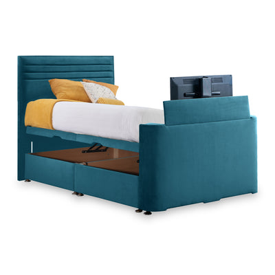 Ryton Velvet Ottoman TV Bed