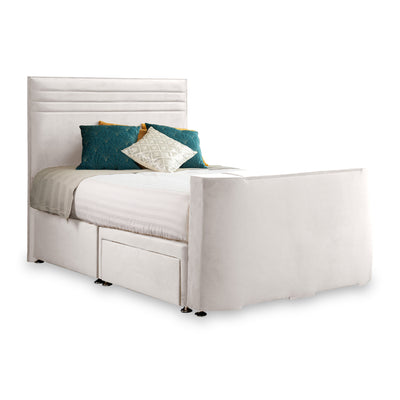 Ryton Velvet 2 Drawer TV Bed